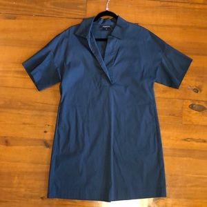 Layfayette 148 New York, Size Small, Navy loose fitting